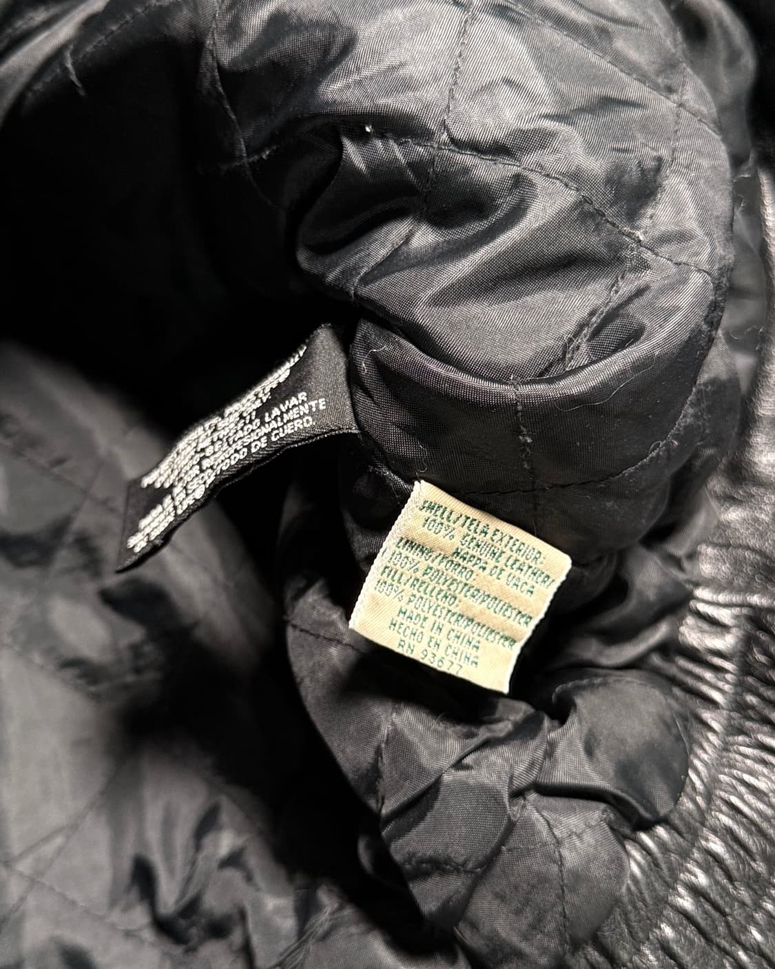 90-00‘s 세인트 존스 베이 카우하이드 카코트 XL 상품이미지5