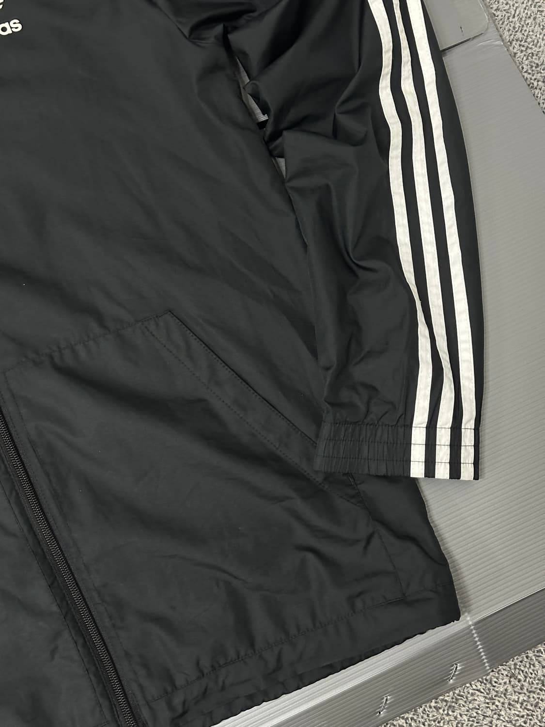 아디다스 ITASCA 바람막이 자켓 블랙 100 상품이미지3