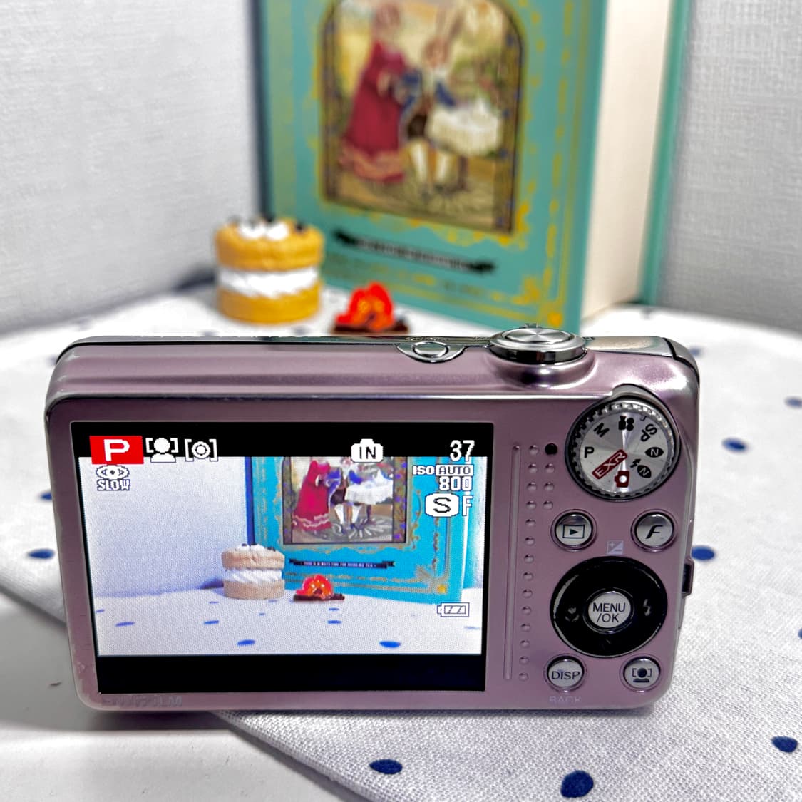 후지필름 파인픽스 F80EXR 핑크 빈티지디카 상품이미지7