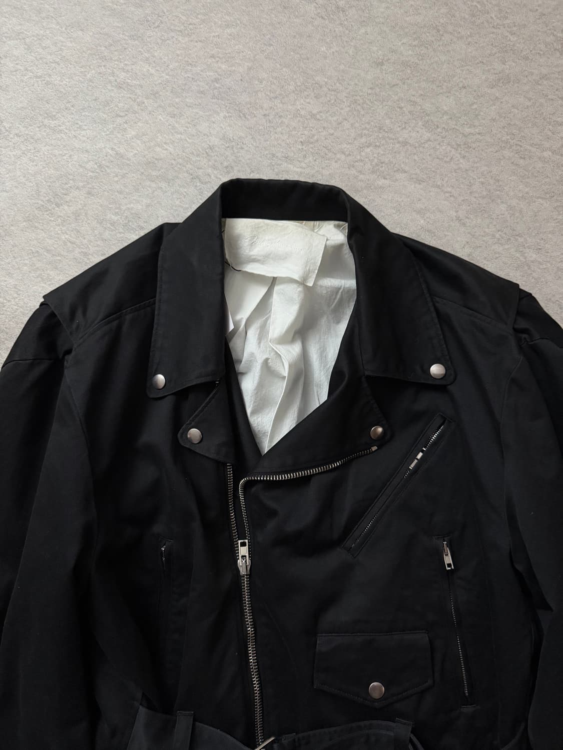 미도리카와 레이어드 라이더 자켓 상품이미지4