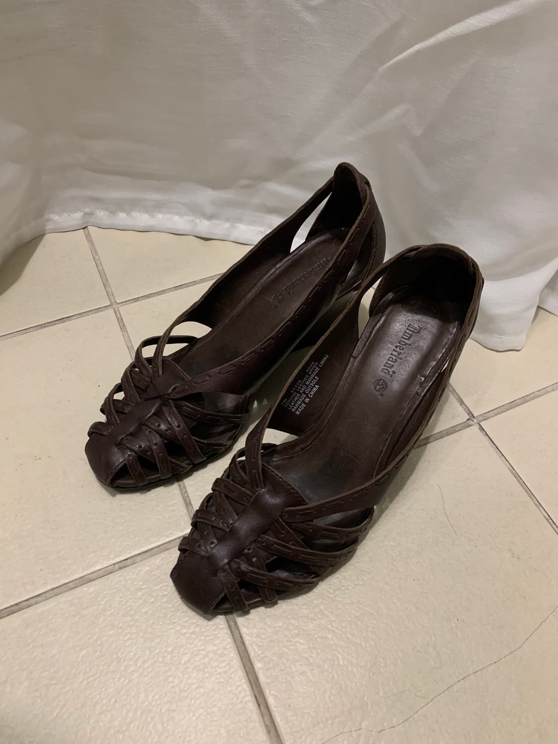 Timberland leather wedge heel 상품이미지6