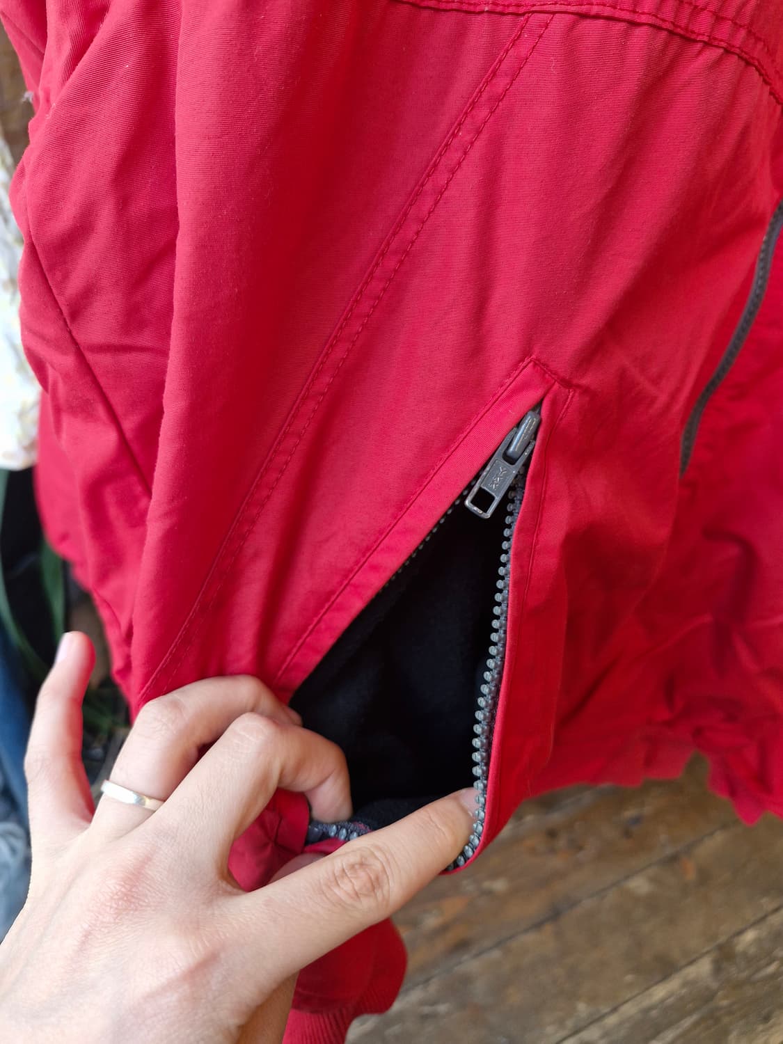 Z-467 파타고니아 쉘드 신칠라 봄버 웜업 자켓 상품이미지5