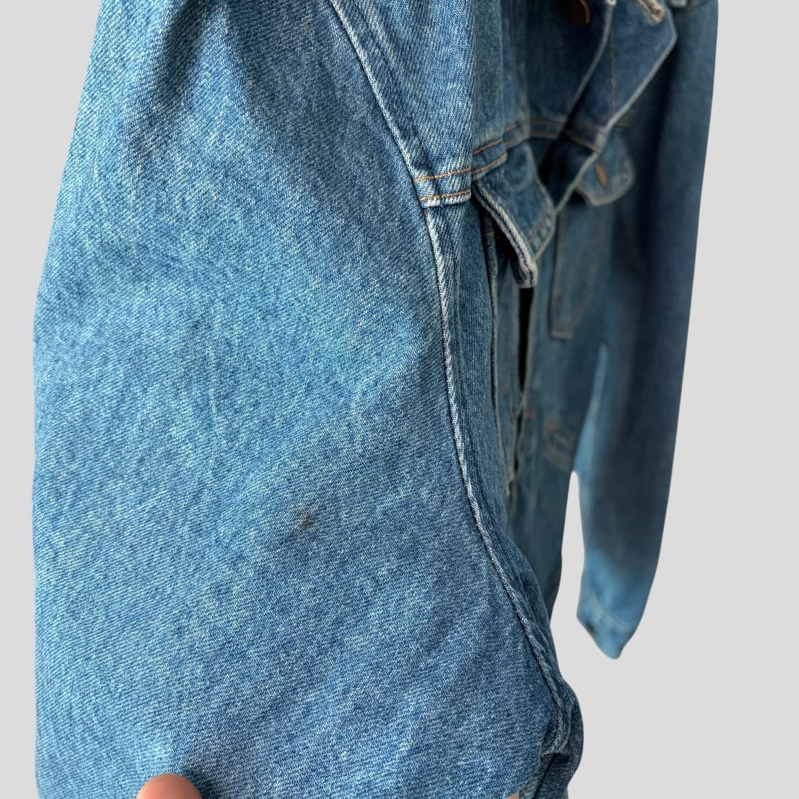 (L)90s-00s Wrangler 랭글러 124mj 데님자켓 상품이미지7