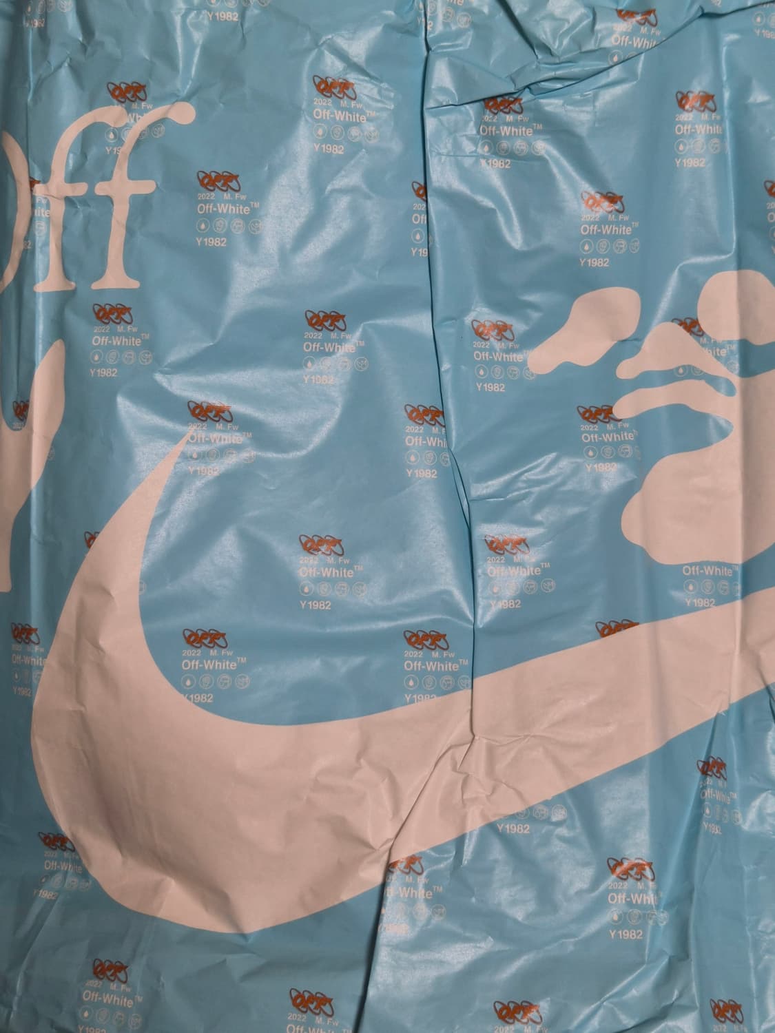 나이키 오프화이트 에어포스1 미드 SP 화이트 265 상품이미지6