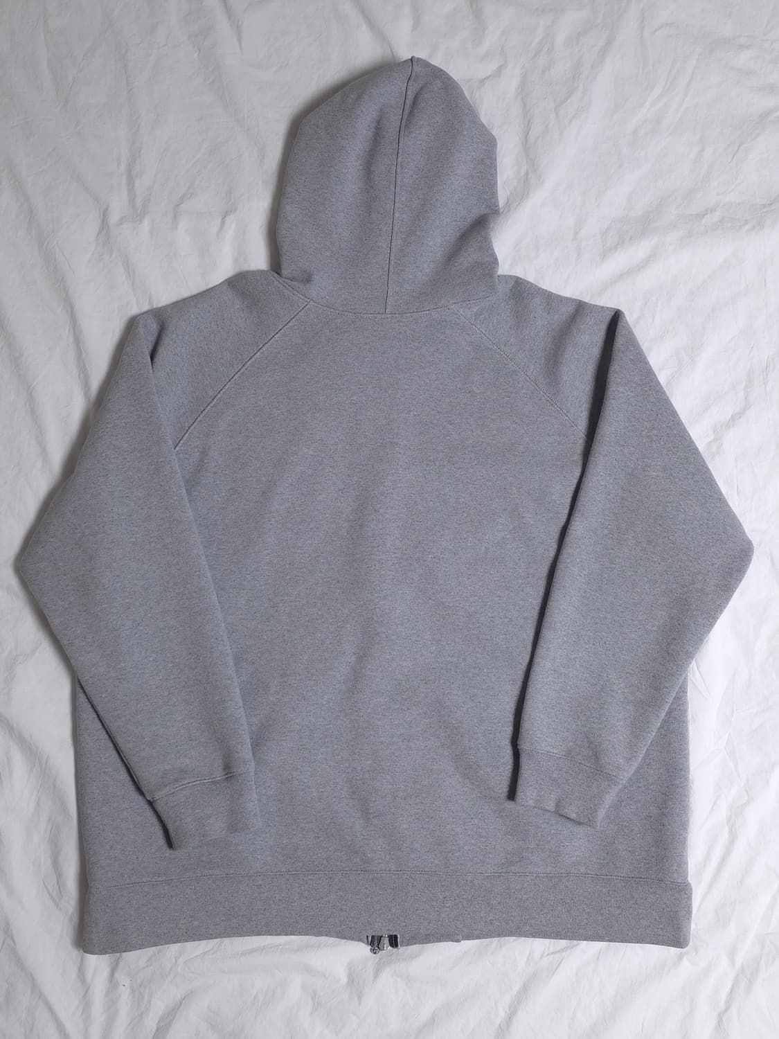 [XXL] 크롬하츠 레더패치 페이퍼잼 후드집업 그레이 상품이미지3