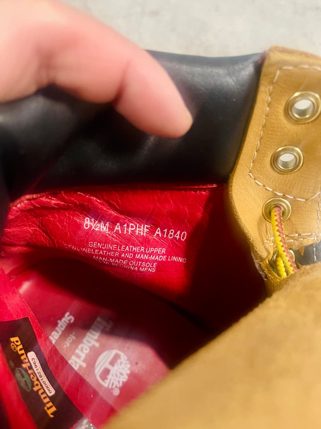 팀버랜드 6 슈프림 스타즈 스트라이프 위트 상품이미지5