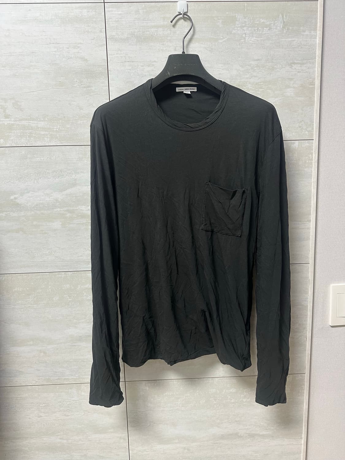 제임스펄스 롱슬리브 다크 그린  1  상품이미지1