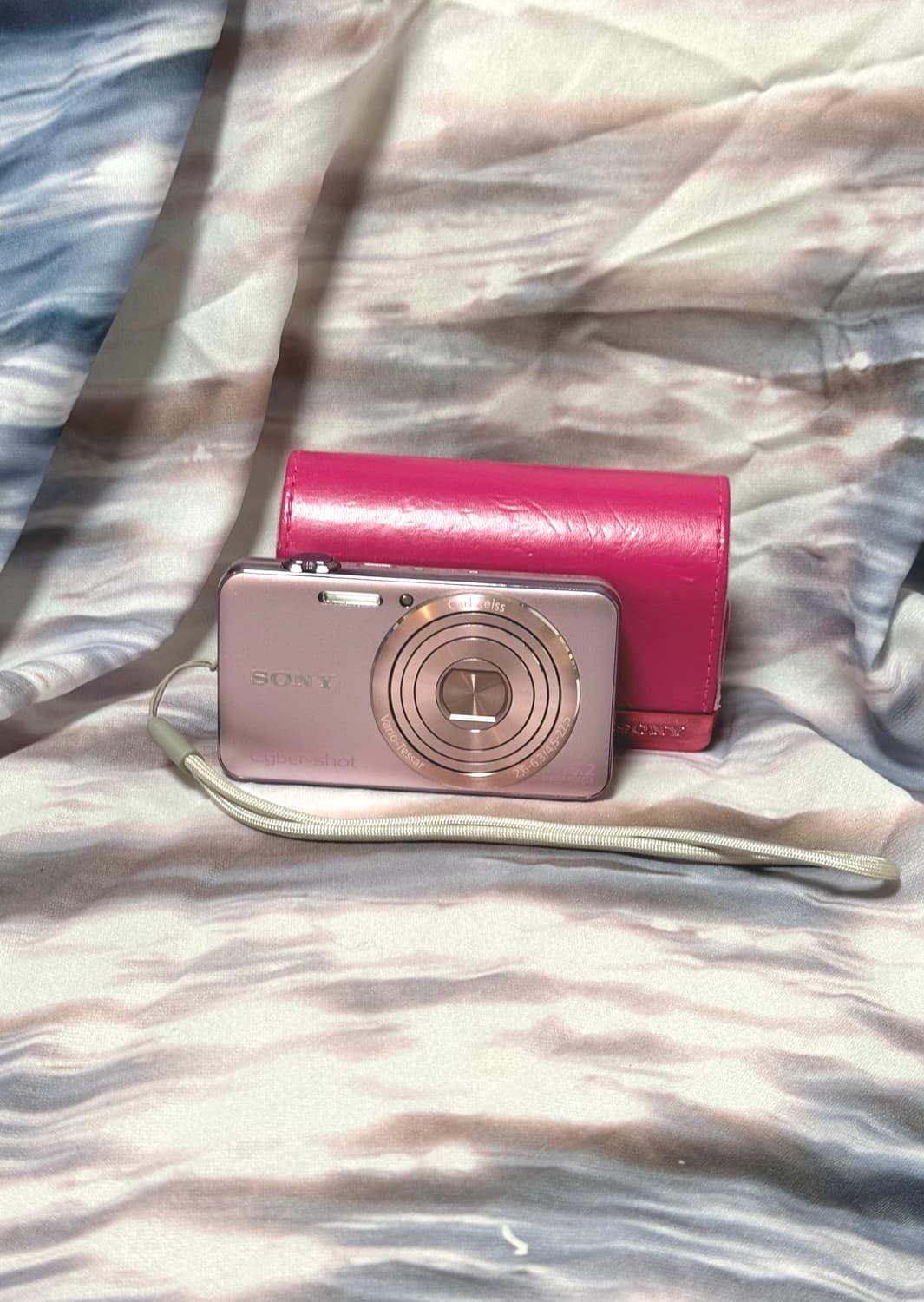 작례⭕️) 소니 사이버샷 dsc-wx50카메라 연분홍🩷✨ 상품이미지1