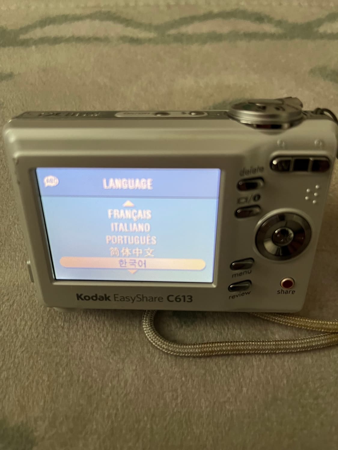 코닥 c613 펄화이트 카리나 카메라 빈티지 카메라 디카 상품이미지5