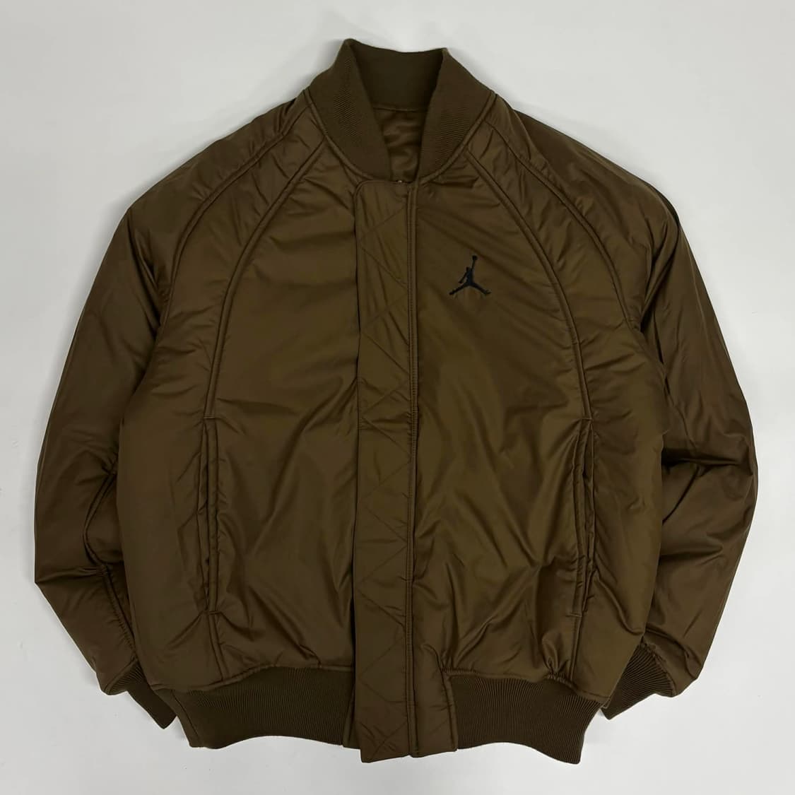 나이키 에어 조던 신형 모카 브라운 MA-1 항공 점퍼 양면 바시티 자켓 상품이미지3