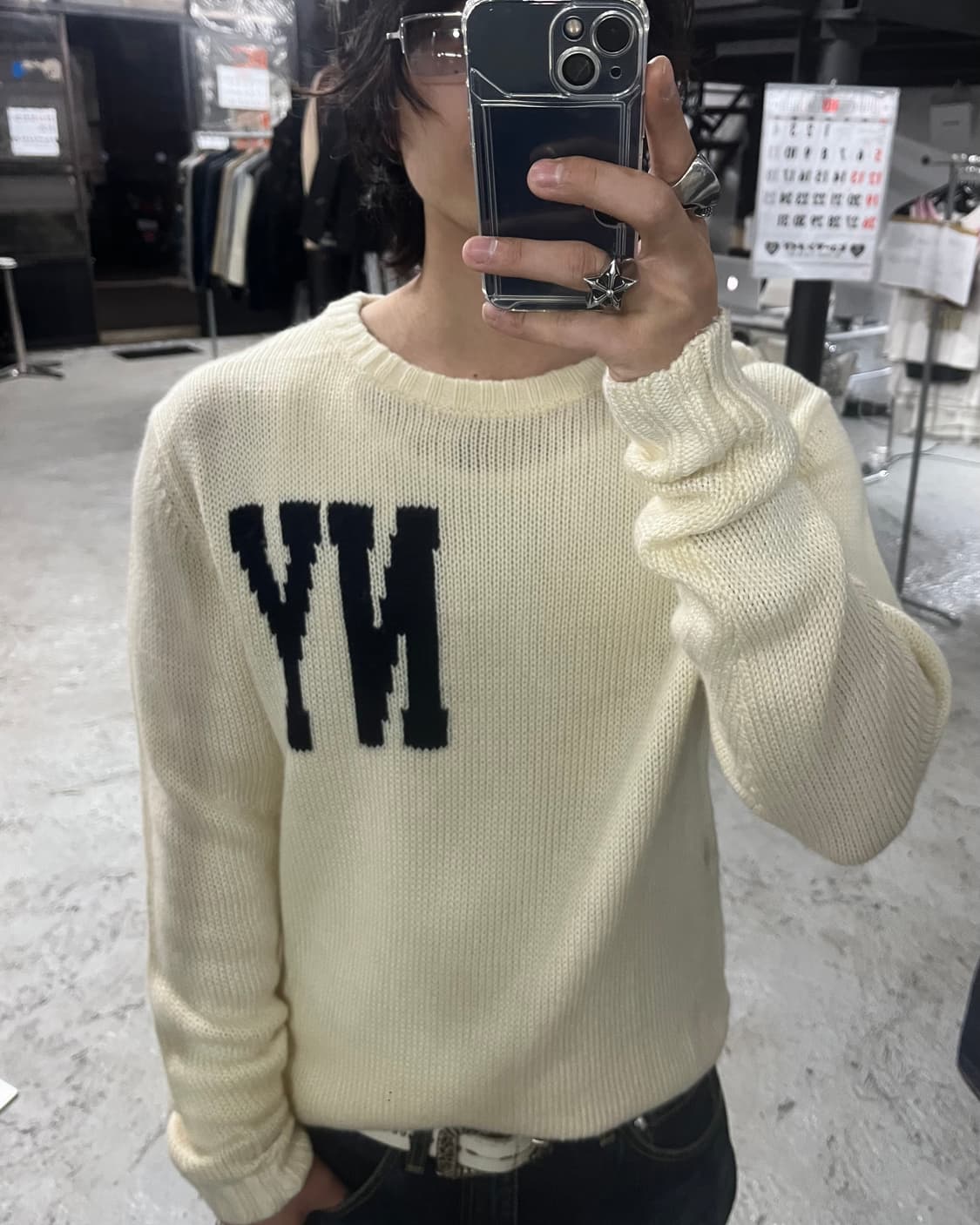 YEVS NY knit sweater 상품이미지2
