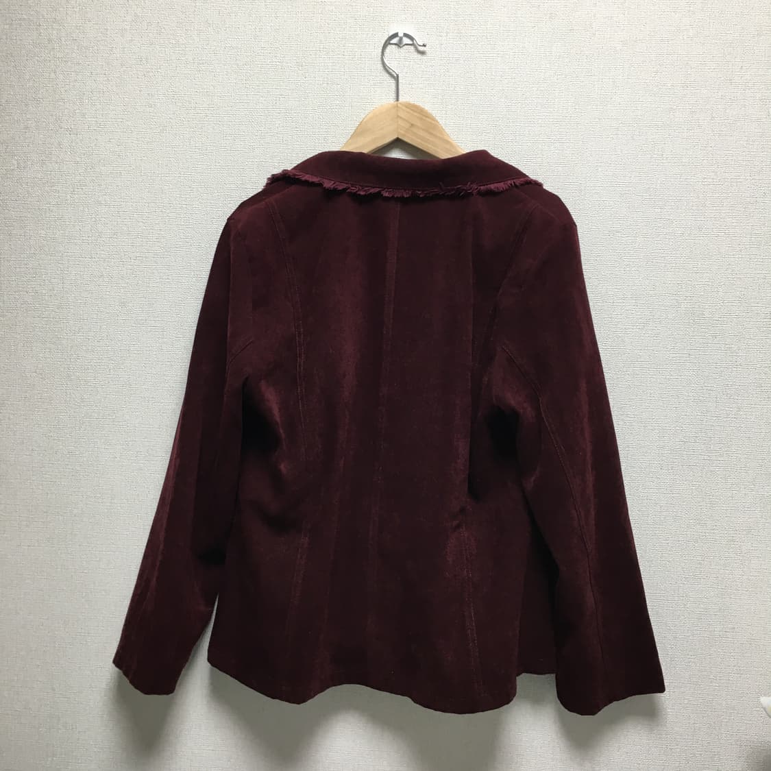 Vintage / 빈티지 레드 스웨이드 자켓  상품이미지3