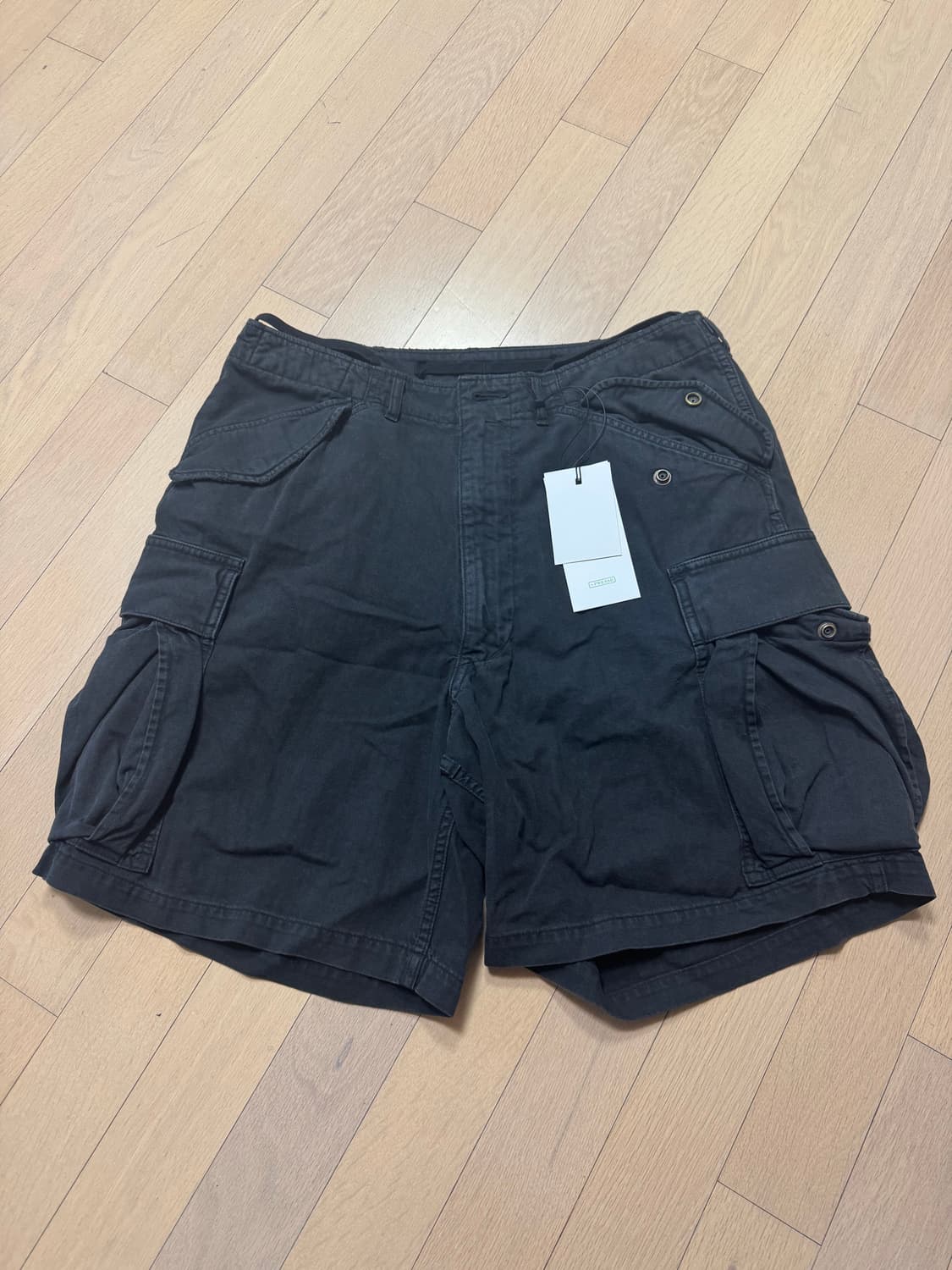 [2] 26SS A.presse 아프레쎄 M-51 쇼츠 블랙 상품이미지2