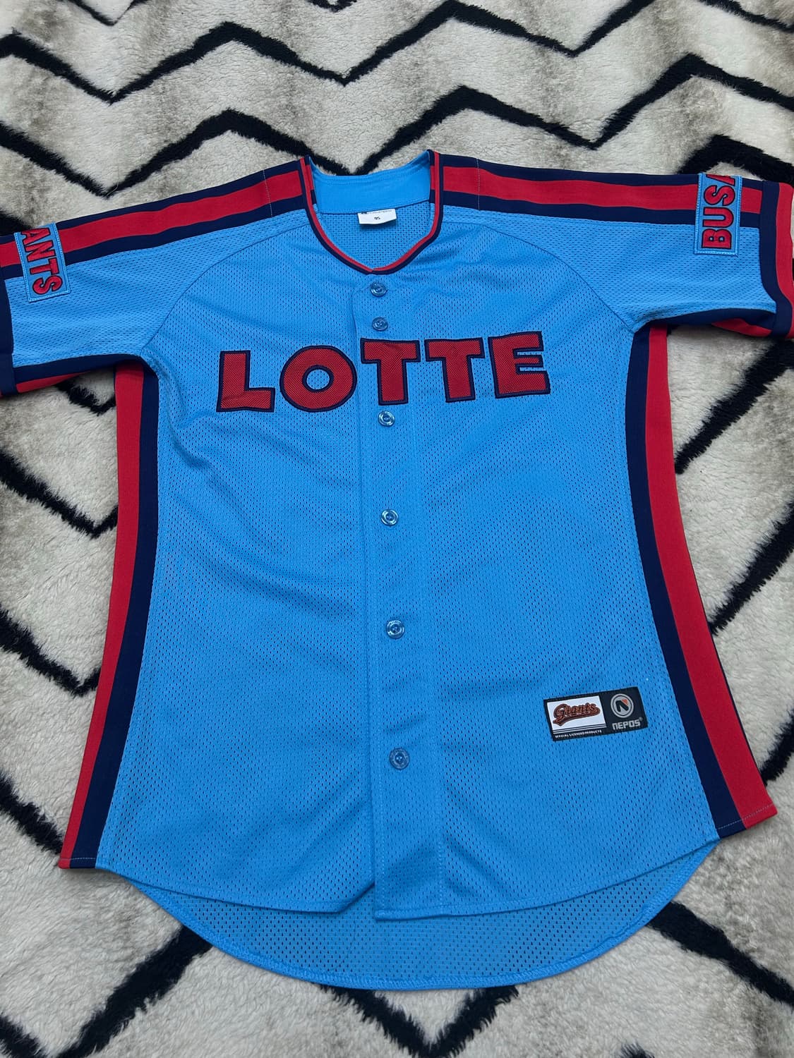 [M]네포스 롯데자이언츠 반팔유니폼/정훈 상품이미지2