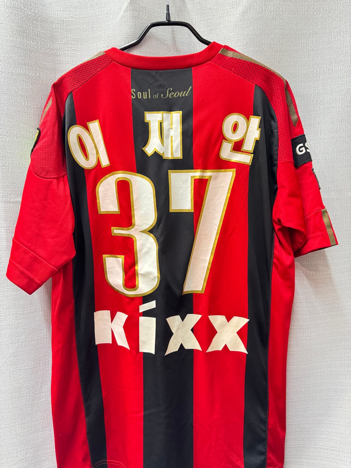 10-11 FC서울 홈 이재안 친필 싸인 유니폼 100(L) 상품이미지1