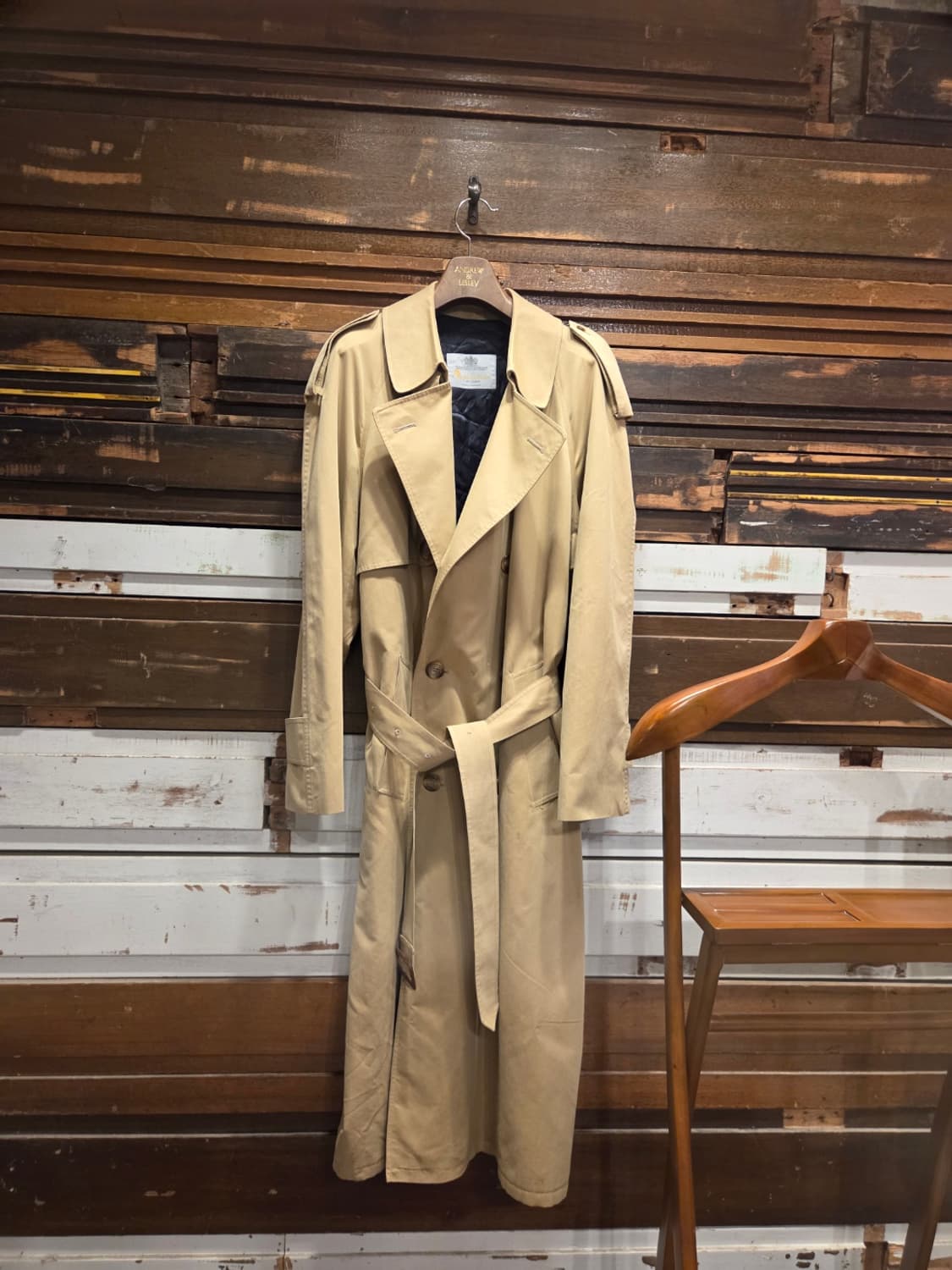 아쿠아스큐텀 트렌치코트 상품이미지9