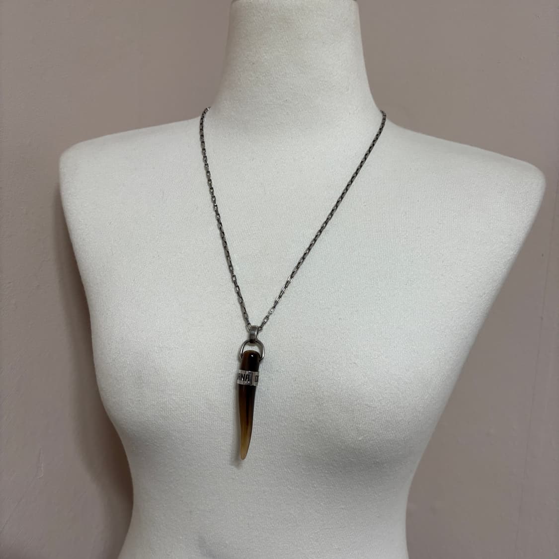 돌체앤가바나 상아 실버 목걸이 상품이미지2