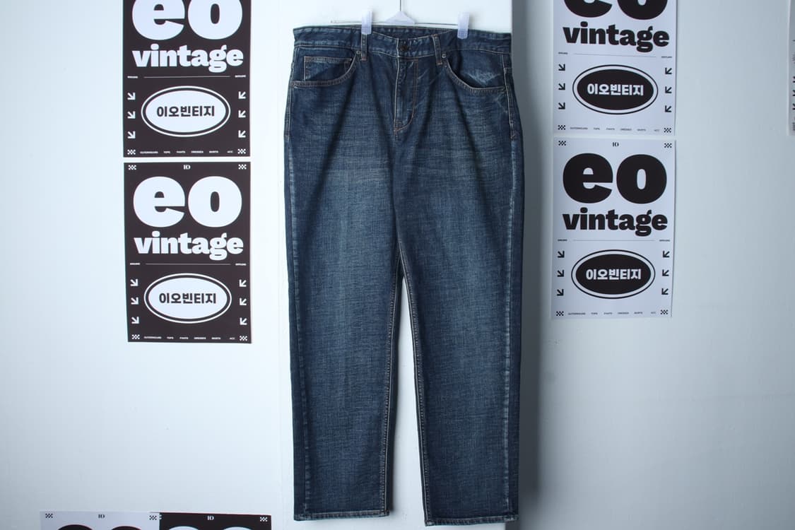 (XL) 후아유 청바지 데님 인디고 워싱 아메카지-P10170 상품이미지2