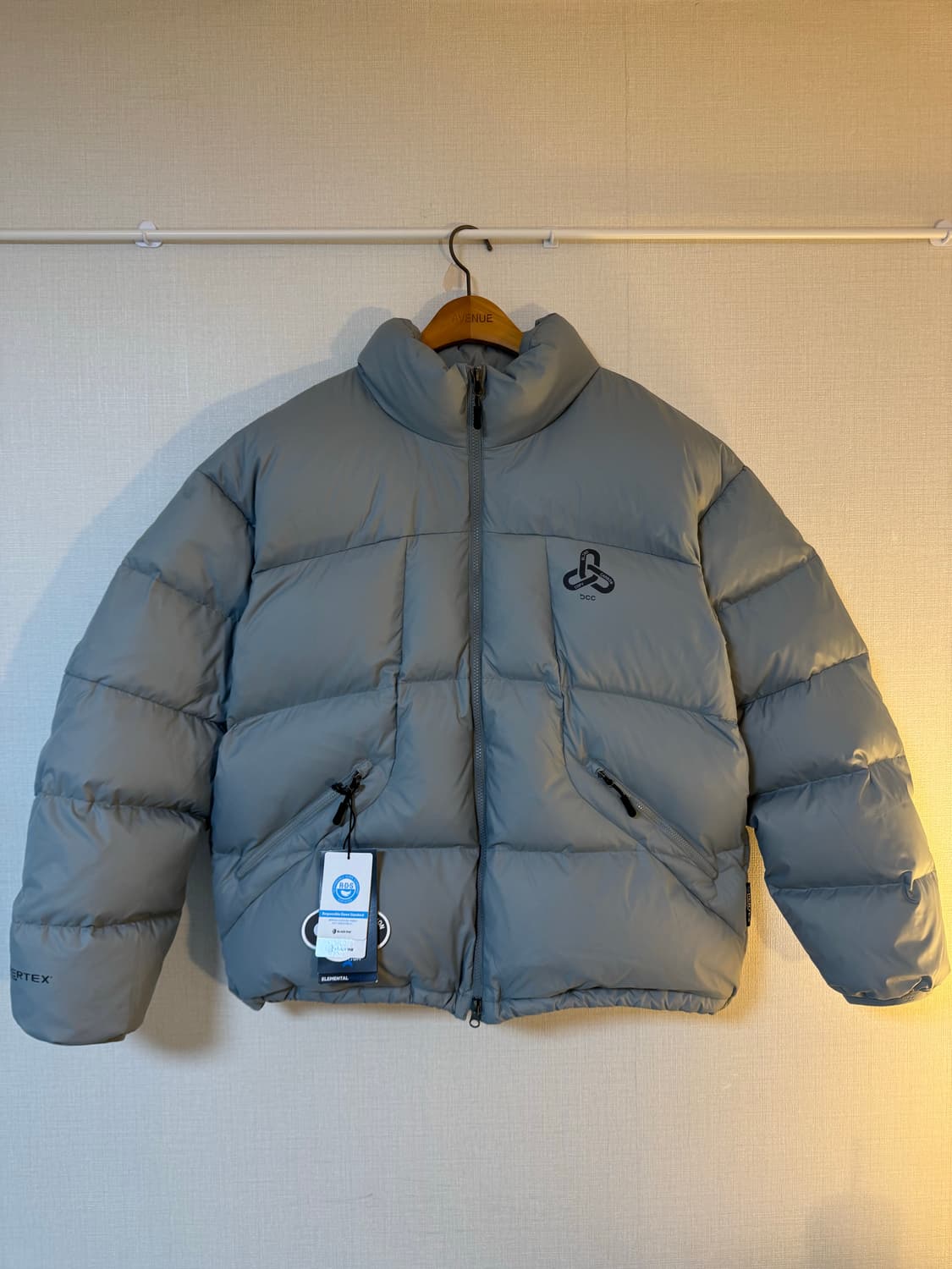 [XL]블랙야크 퍼텍스 덕다운 패딩 스카이블루 상품이미지1