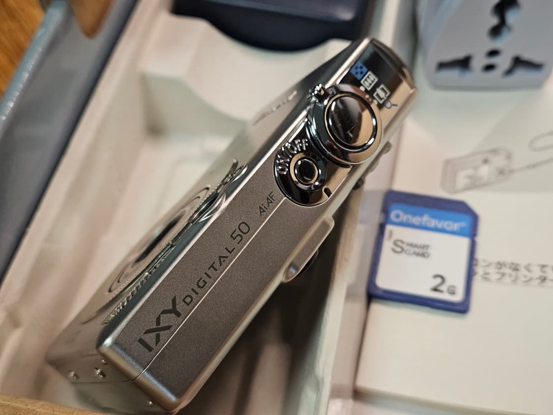 캐논 ixy50 (익서스40) 빈티지디카 민트급 상품이미지2