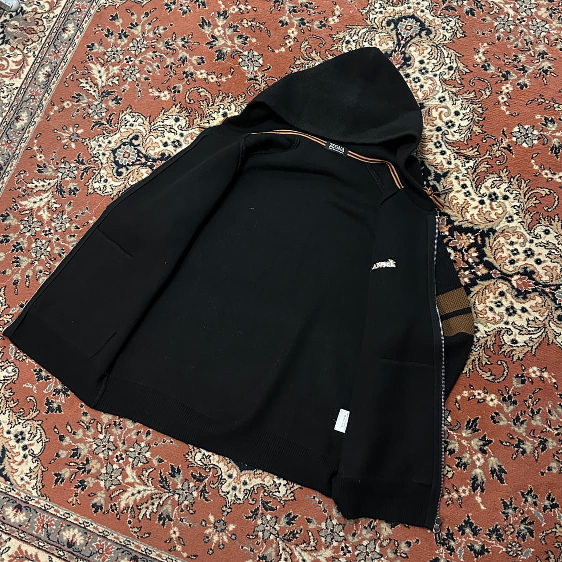 에르메네질도 제냐 울 캐시미어 후드집업 (XL) Zegna 상품이미지7