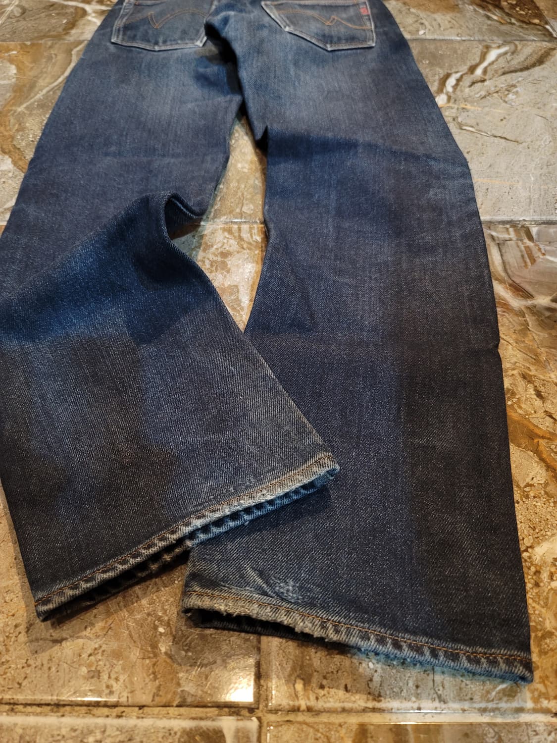 아이언하트 헤비온즈 21oz 하드워시 데님팬츠  상품이미지4