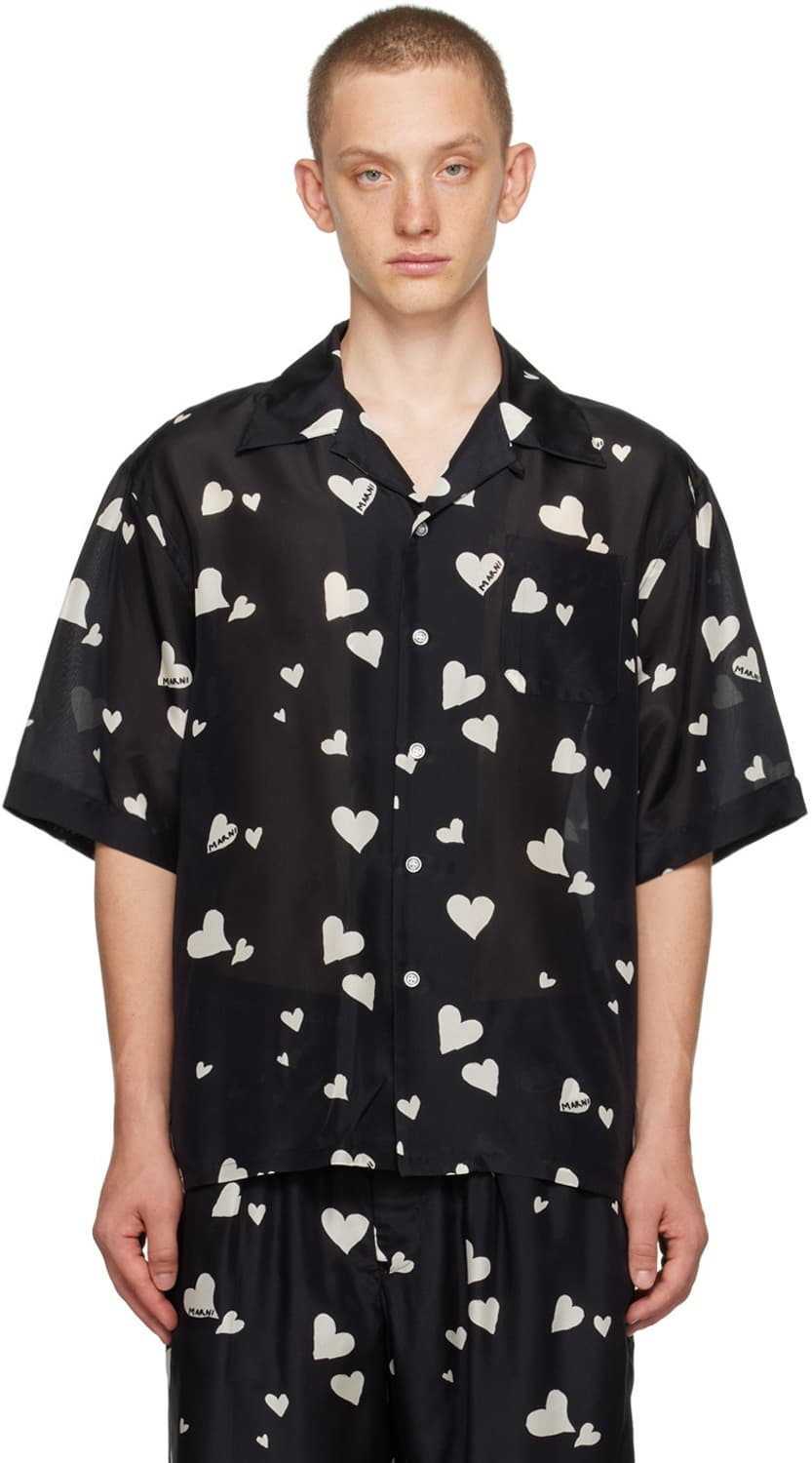 마르니(Marni) 23 S/S 하보타이 실크 하와이안 셔츠 상품이미지1