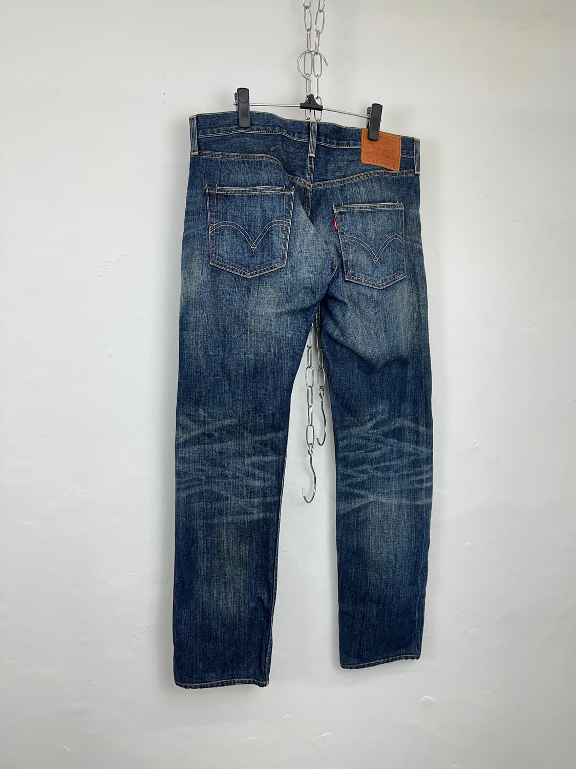 Levi’s Lot 519 Faded Wash Denim Jeans 상품이미지8