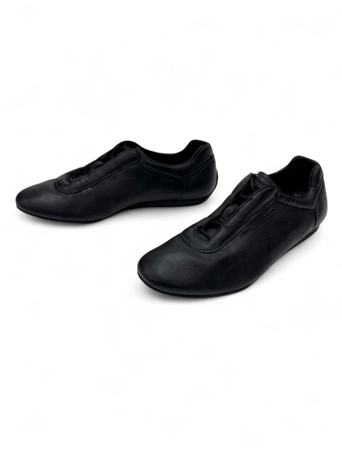 Prada 00s Low Flat Leather Shoes 상품이미지5