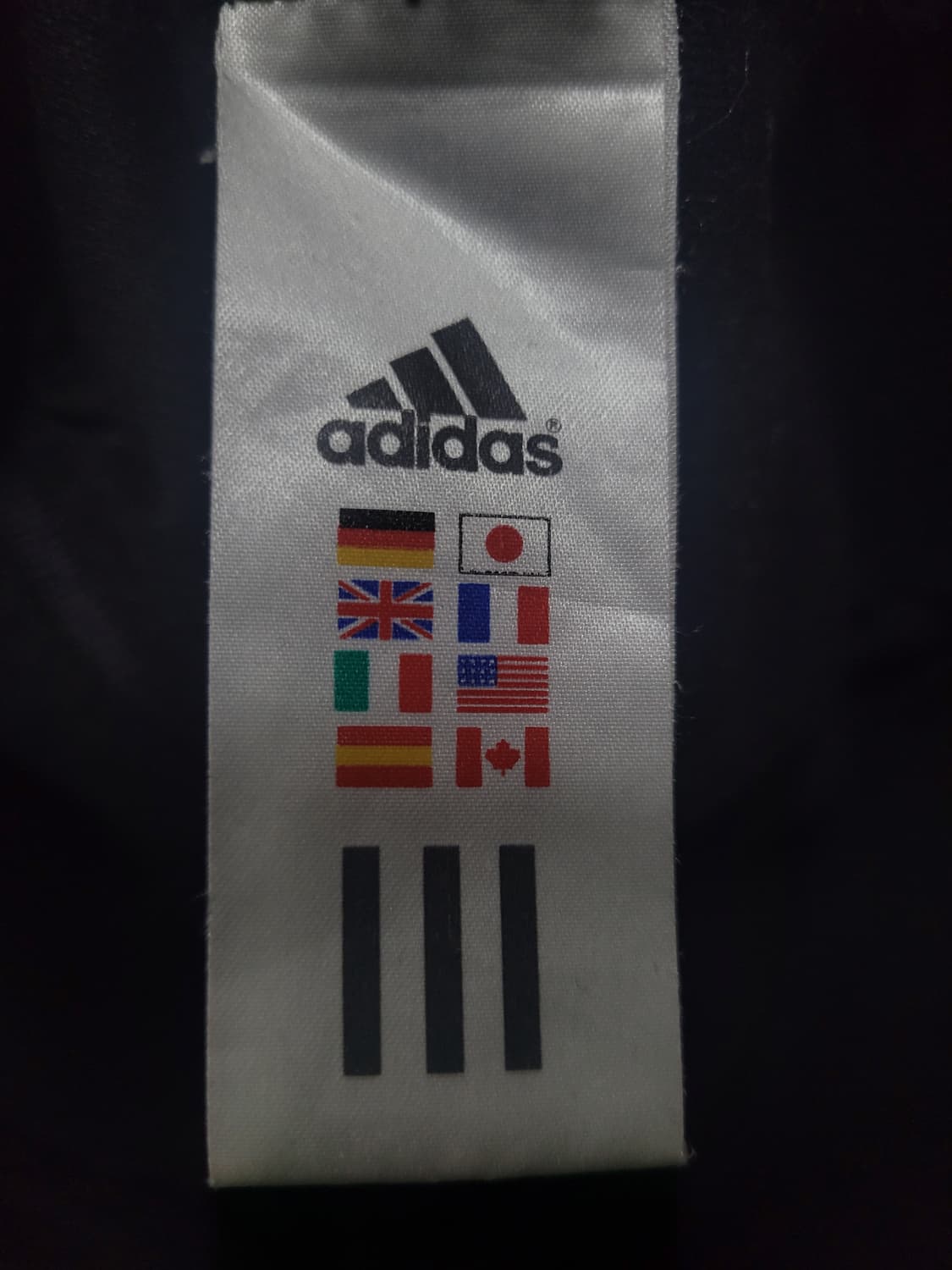 아디다스 검흰 트랙탑 져지  상품이미지5