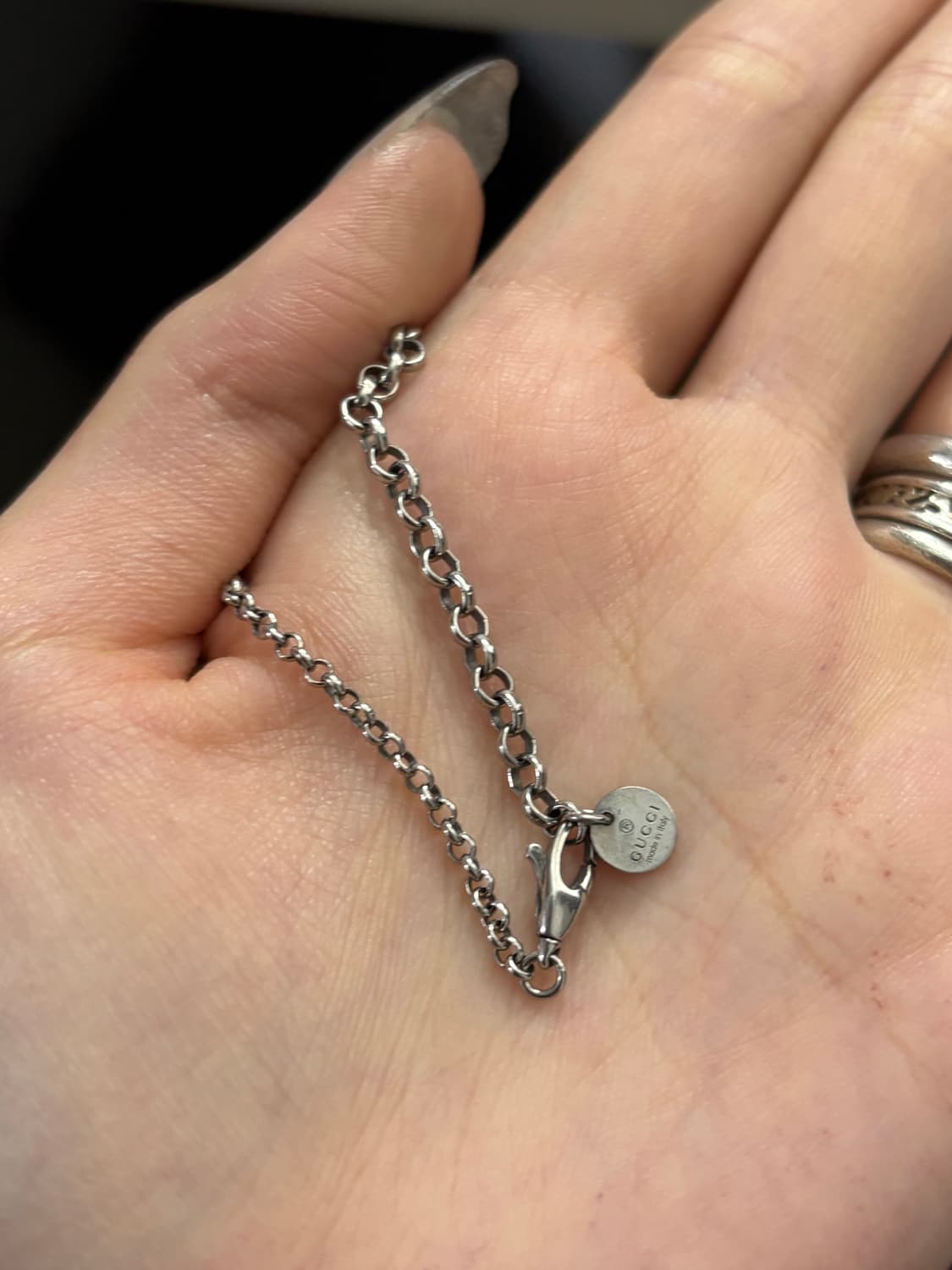 구찌 블라인드 포 러브 하트 팬던트 목걸이 정품 상품이미지8