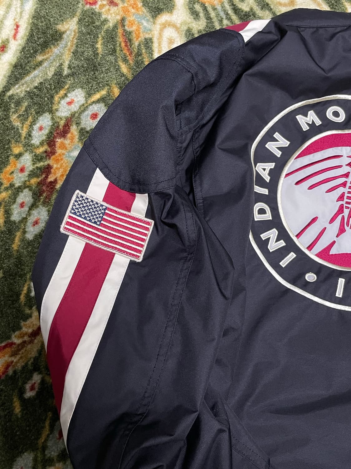 (m)인디언 모터사이클 블랙 바람막이 자켓 상품이미지4