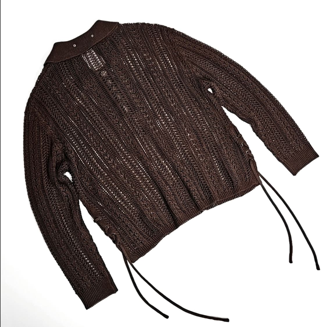 Kalivas bohemian rope knit (brown) 상품이미지5