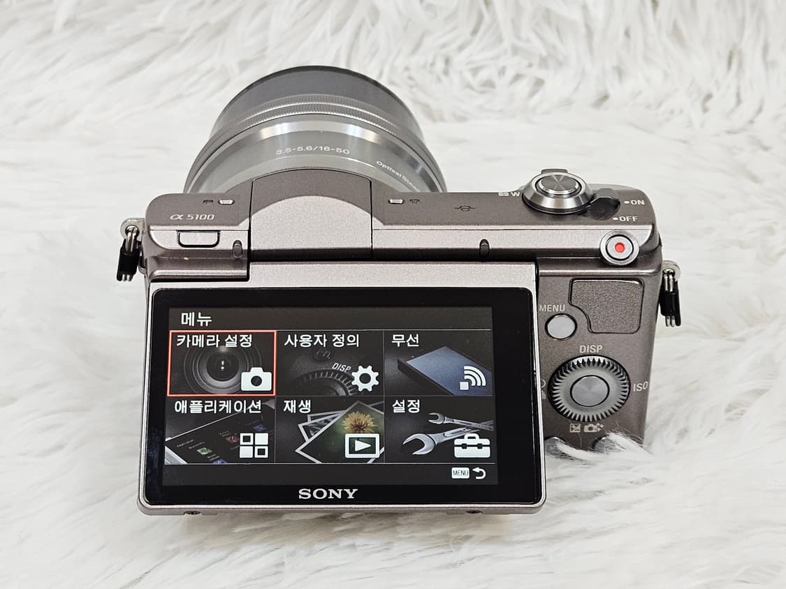 [민트급] 소니 a5100 브라운 미러리스 카메라, 디카, 디지털카메라 상품이미지7