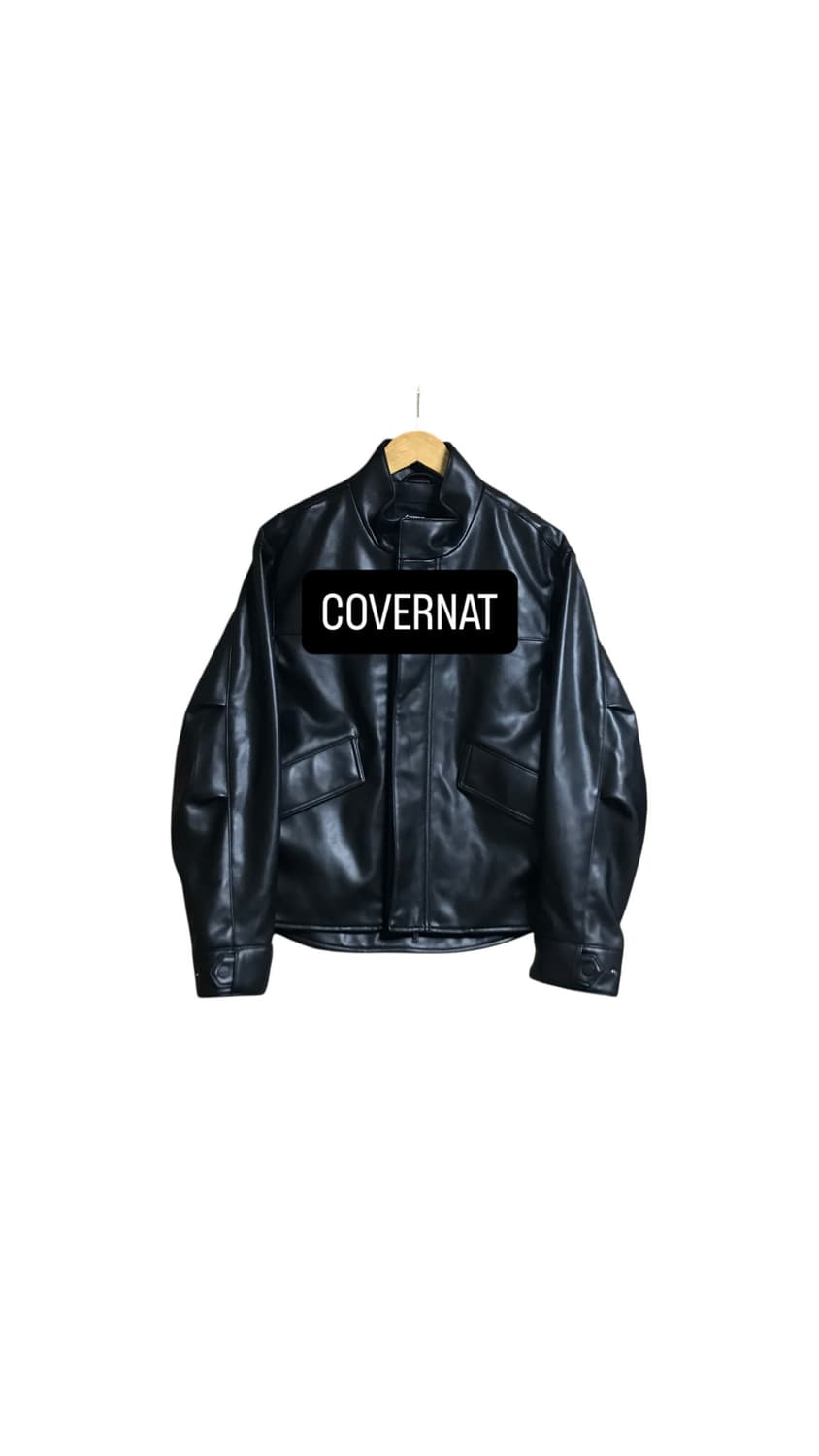 커버낫 검정 무광 레더 블루종 아예 깨끗합니다 상품이미지1