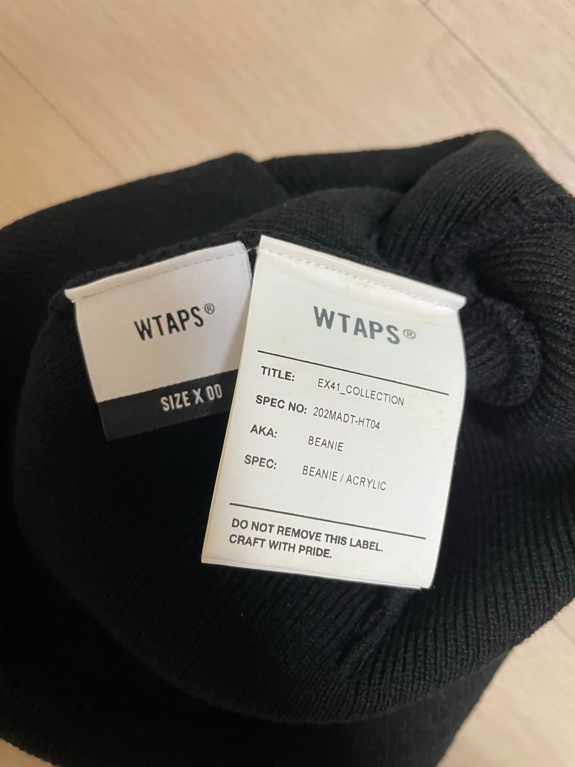 더블탭스 20FW 비니 상품이미지2