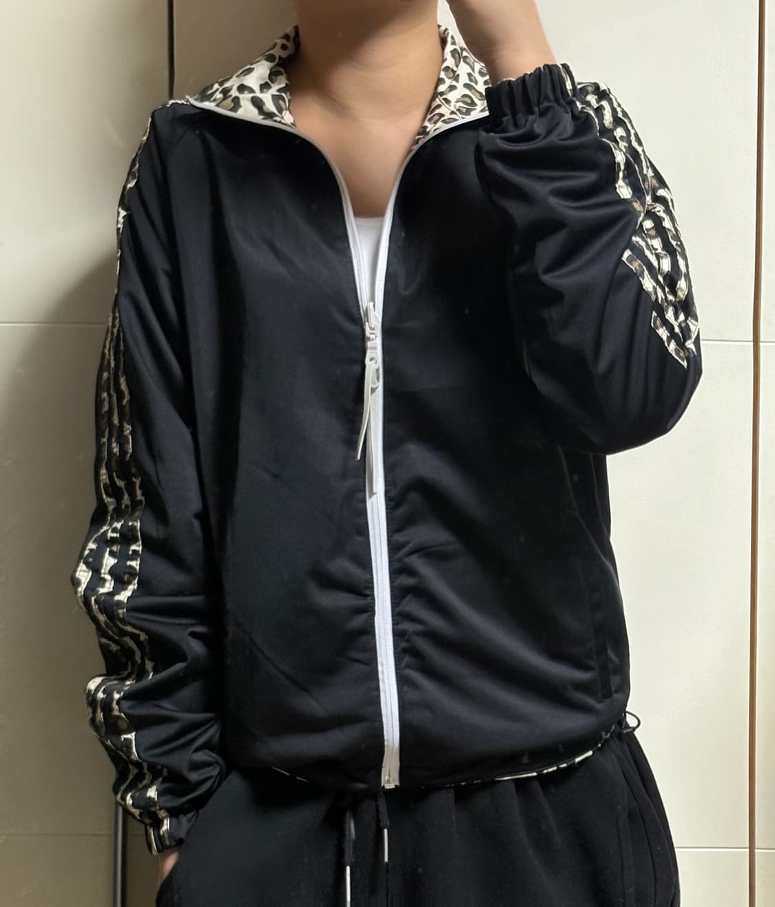 아디다스 리버시블 블랙 호피 져지 상품이미지2