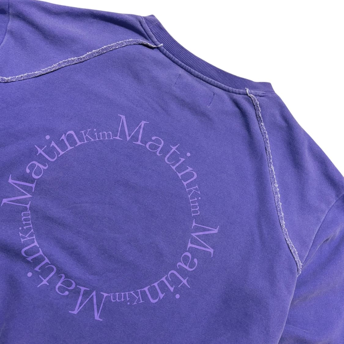 마뗑킴 빅프린팅 맨투맨 상품이미지2