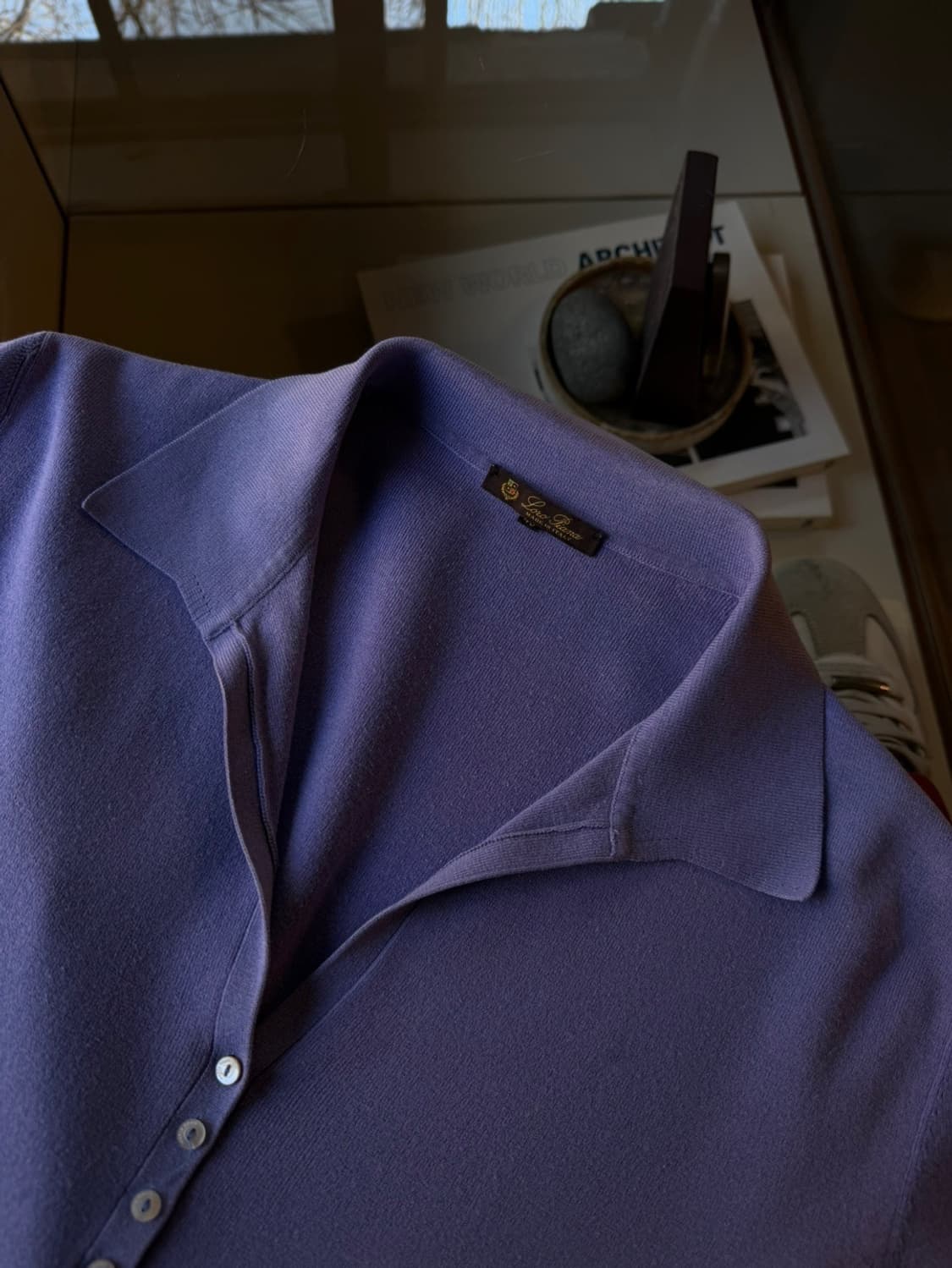 로로피아나 오픈칼라넥 티셔츠 55 상품이미지6