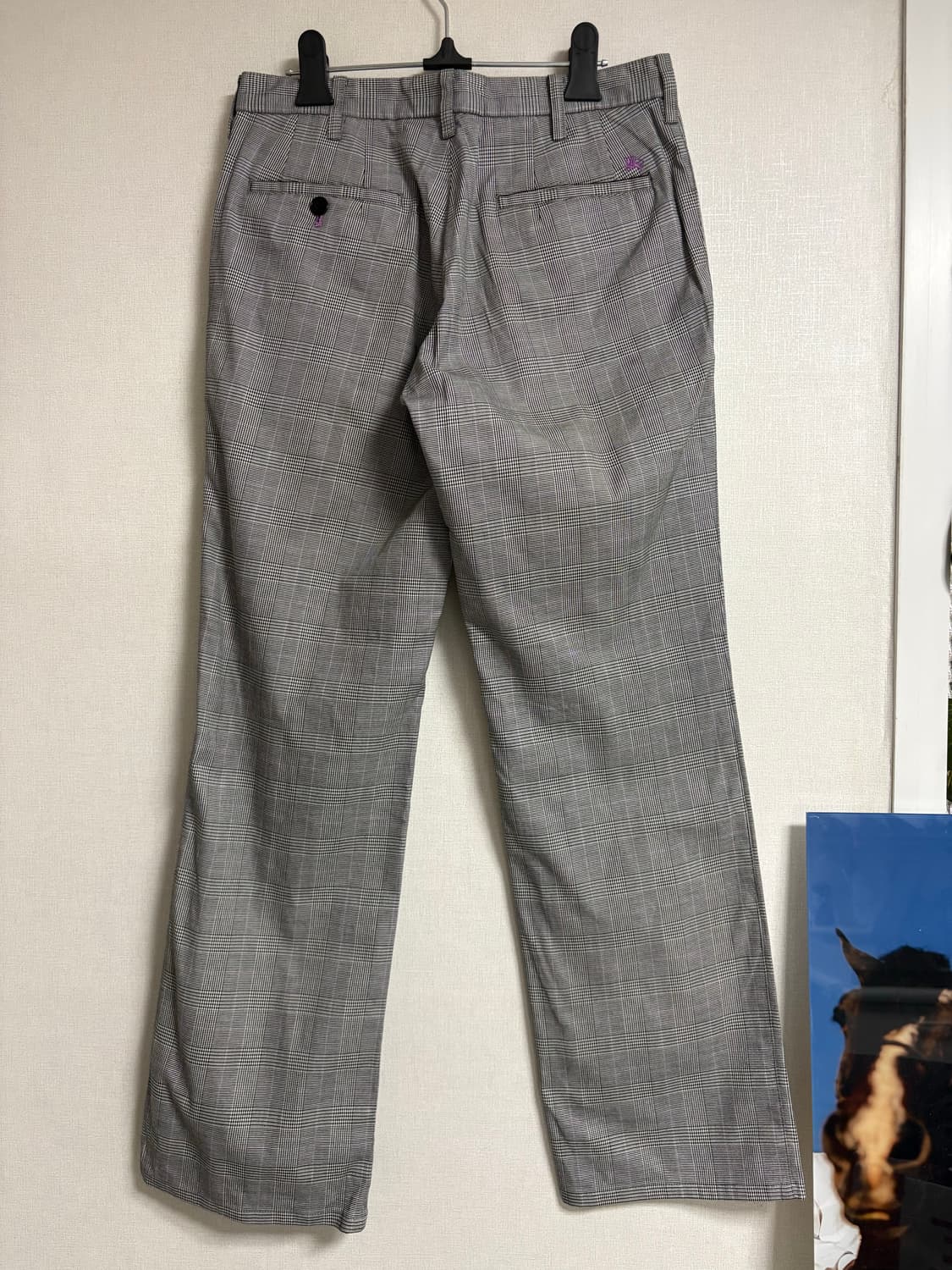 버버리 체크 팬츠 정품 상품이미지2