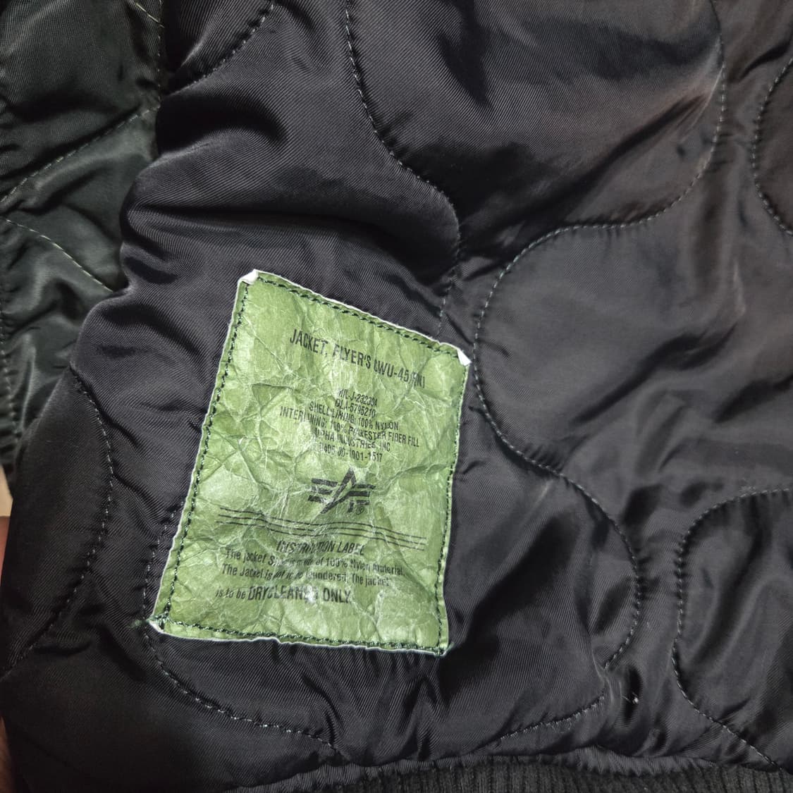 알파인더스트리 MA-1  와펜 항공 점퍼 상품이미지9
