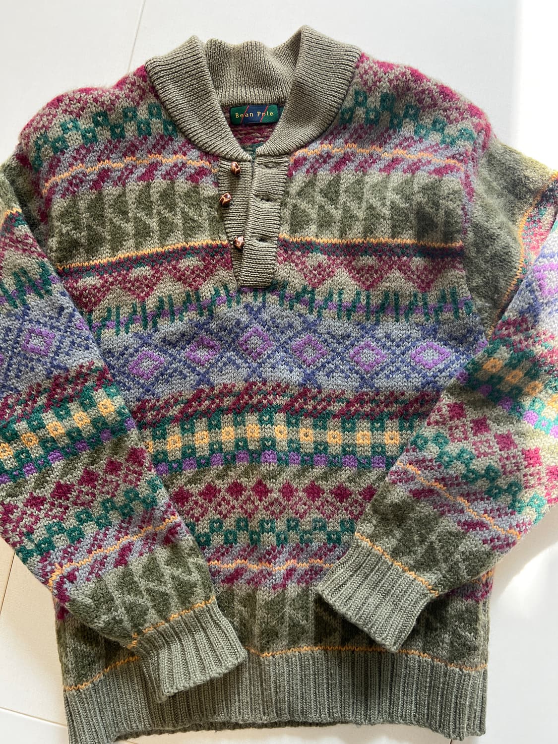 빈폴 페어아일 울 니트 상품이미지1