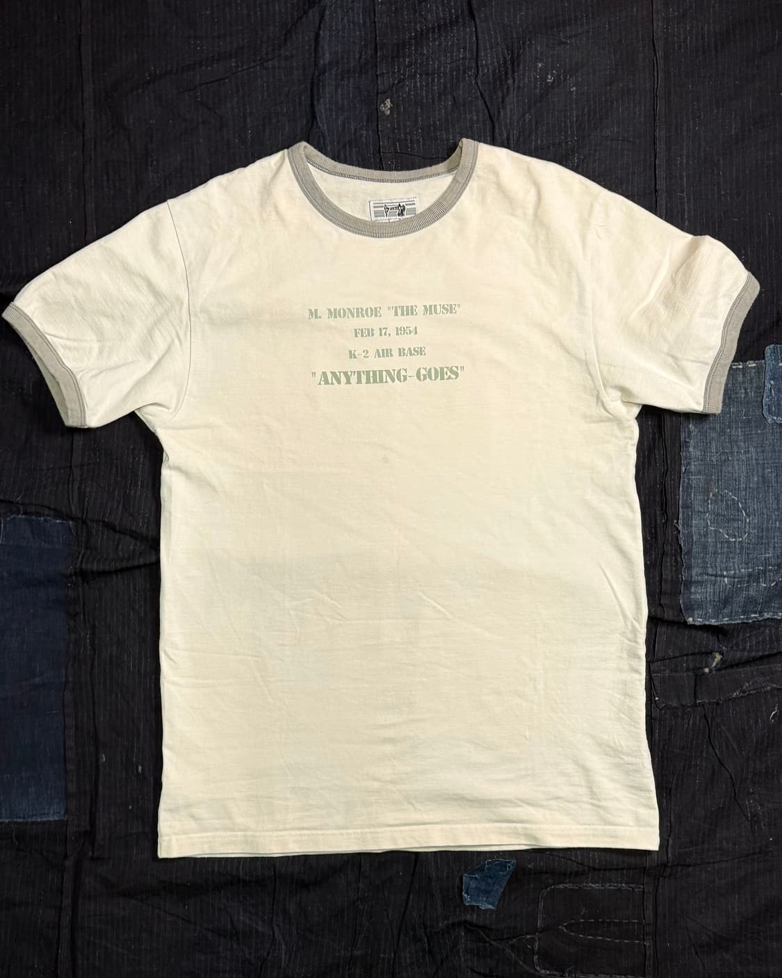 모쿠토 Anything-Goes 링거티 - 올리브 M/L/XL 상품이미지1