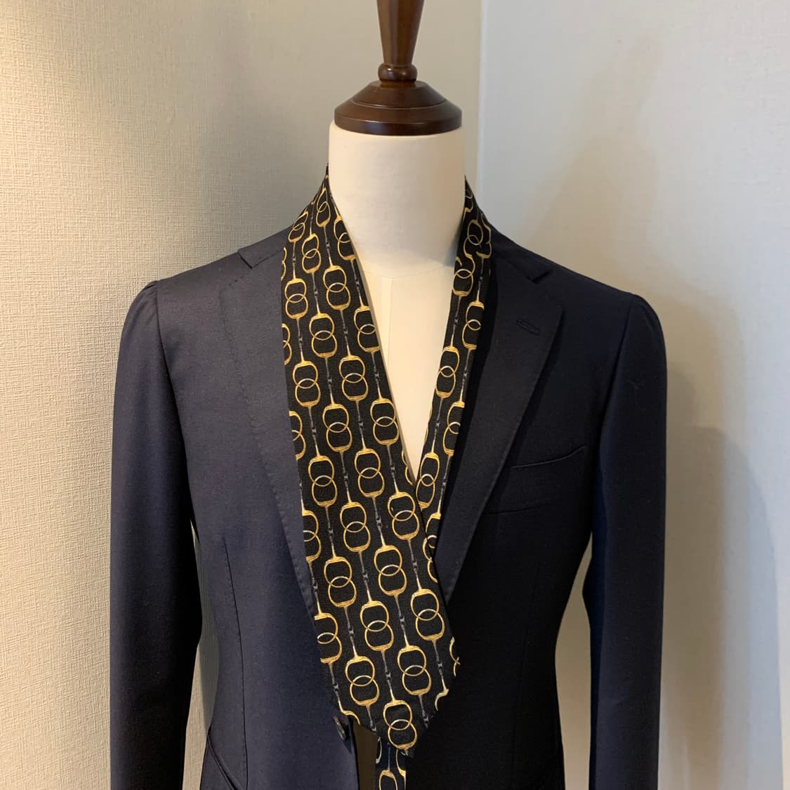 셀린느(CELINE) 명품넥타이 클래식 정장패션 블랙컬러 A등급 상품이미지1