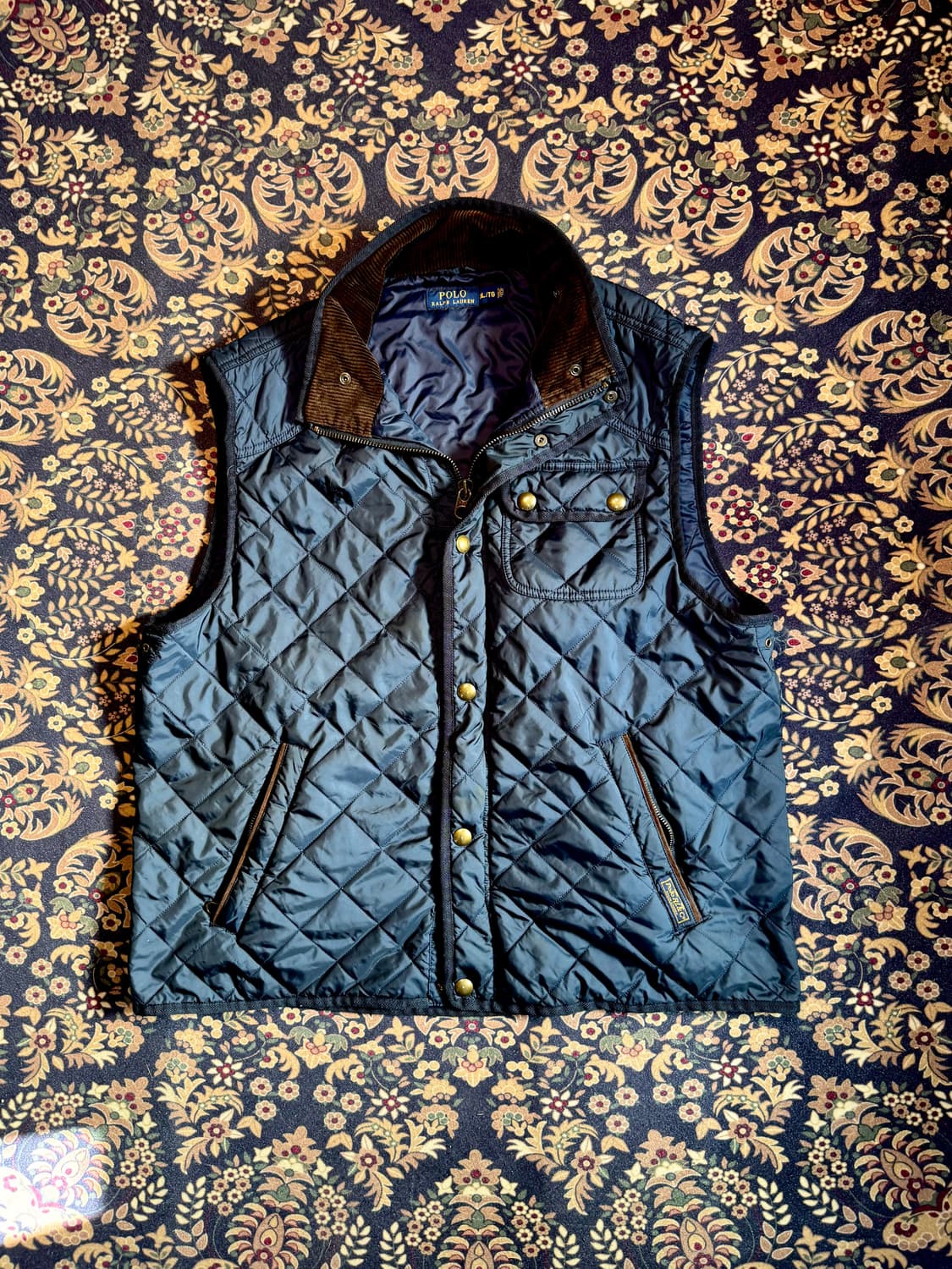 폴로 퀼팅 베스트 상품이미지1