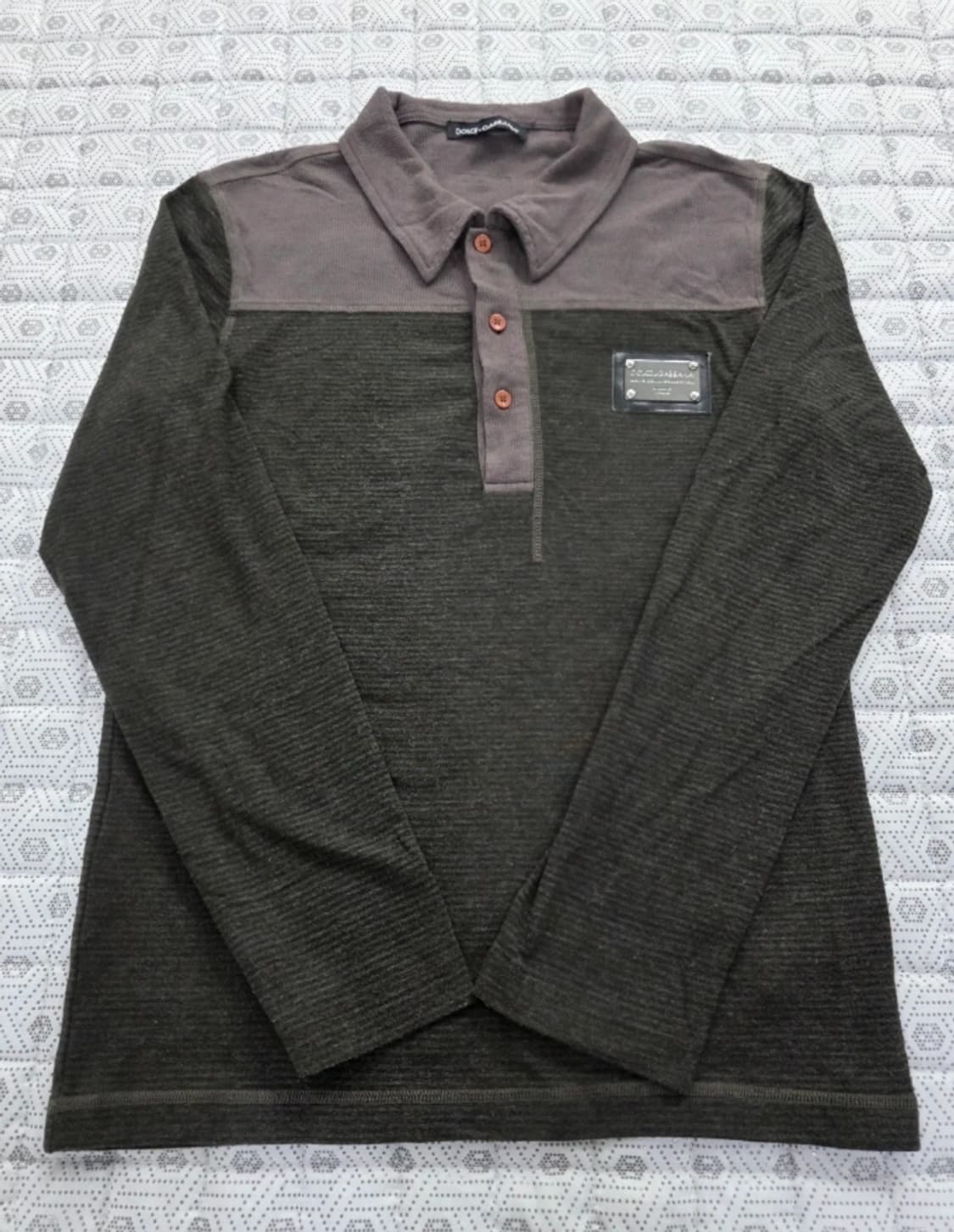 돌체앤가바나 남성 긴팔 폴로 셔츠 95 상품이미지1