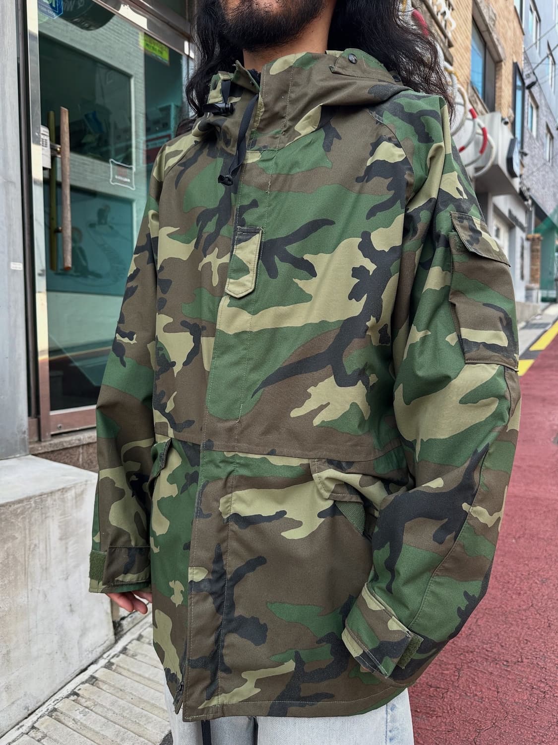 90s 미군 Ecwcs 우드랜드 고어텍스 파카 상품이미지10