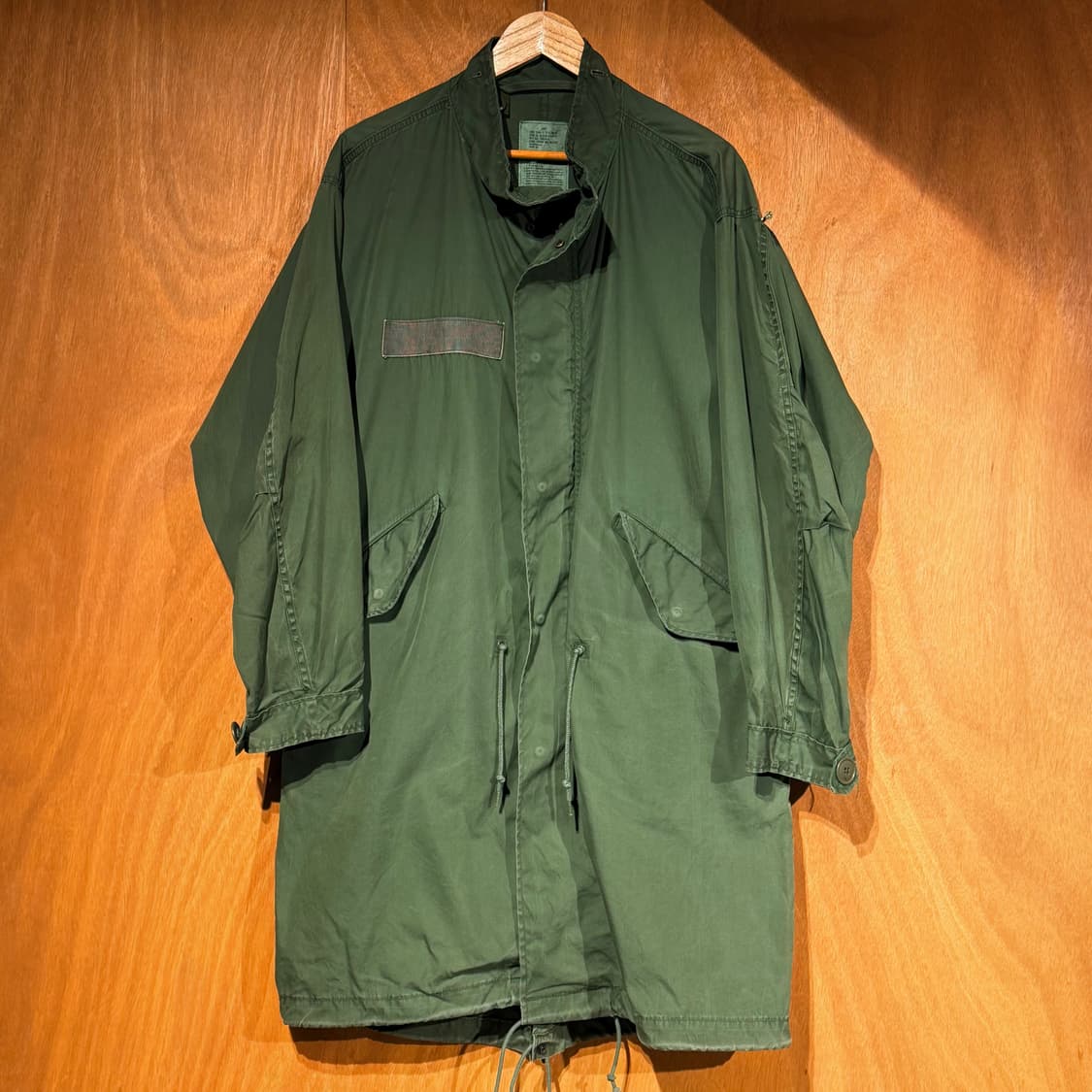 미군 오리지널 80s M-65 피쉬테일 파카 L 수선 100 상품이미지1