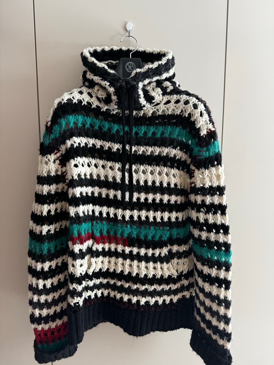 마르니 니티드 스트라이프 후드 46  상품이미지1