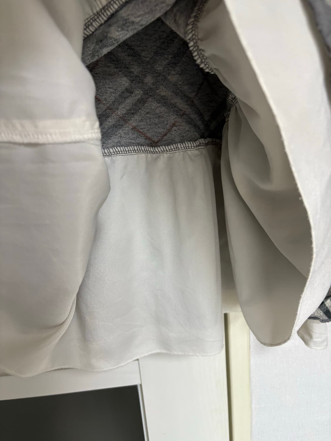 그레이 체크 원피스  상품이미지6